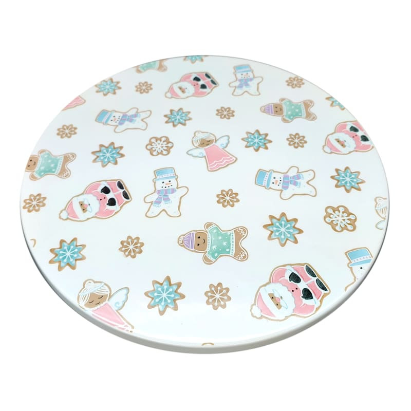 Mrs. Claus' Bakery Cake Stand, 12" | At Home
