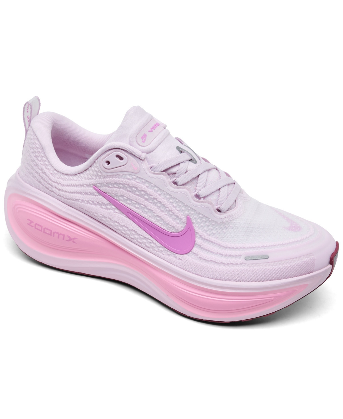 Nike Women's Vomero Plus Running Sneakers from Finish Line - Bleached Lilac, Pink Rise | Macy's