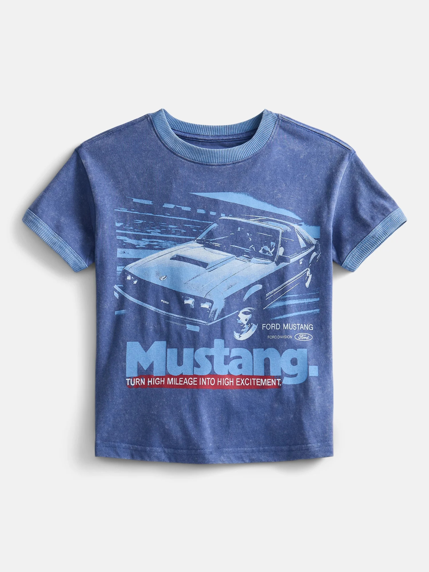 Mustang Boys Graphic Tee with Short Sleeves, Sizes 4-18 | Walmart (US)