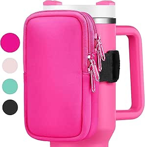 ORTHANC Water Bottle Pouch For Stanley Quencher Adventure 40oz - Stanley Cup Accessories - Tumble... | Amazon (US)