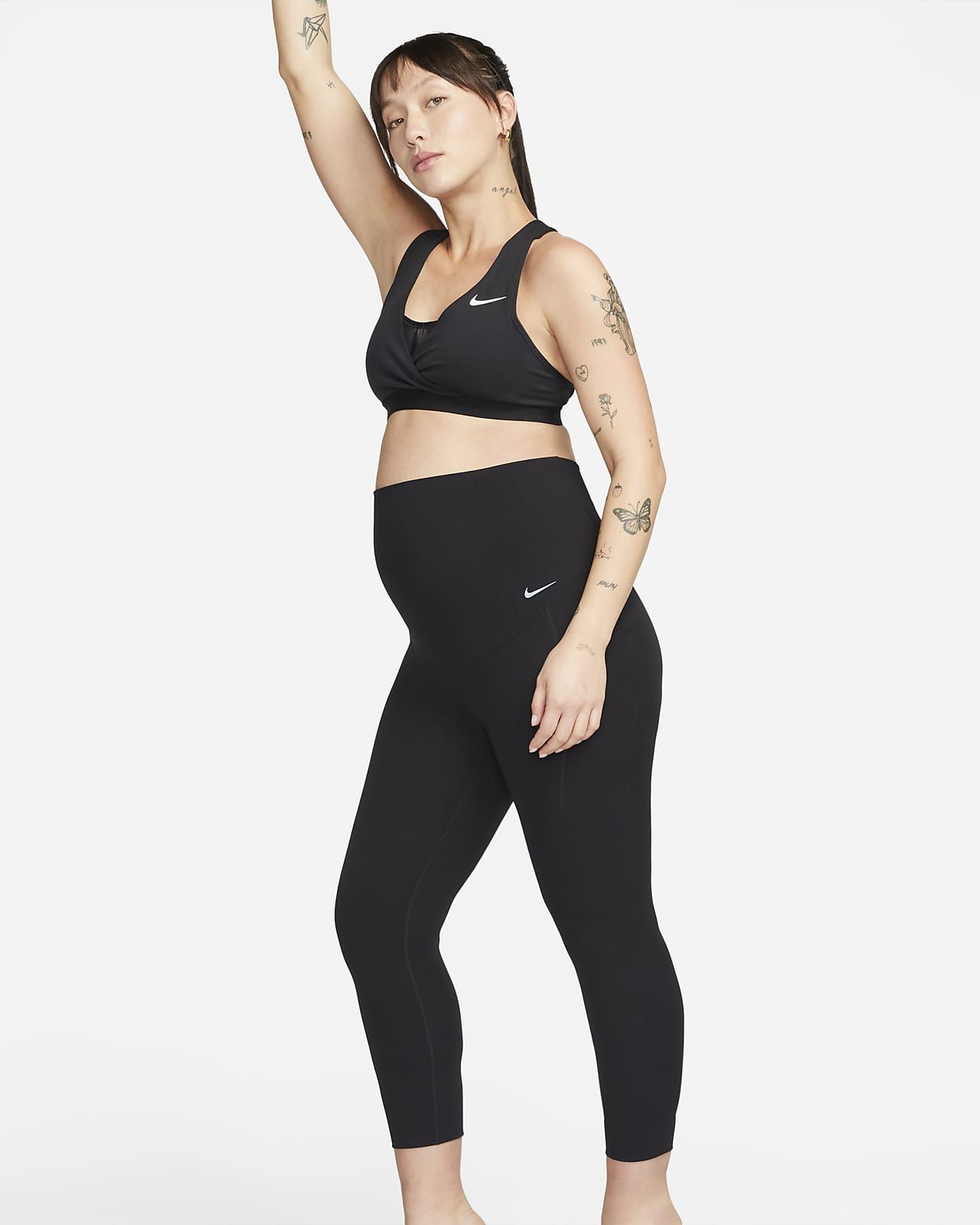 Women's Gentle-Support High-Waisted 7/8 Leggings with Pockets (Maternity) | Nike (UK)