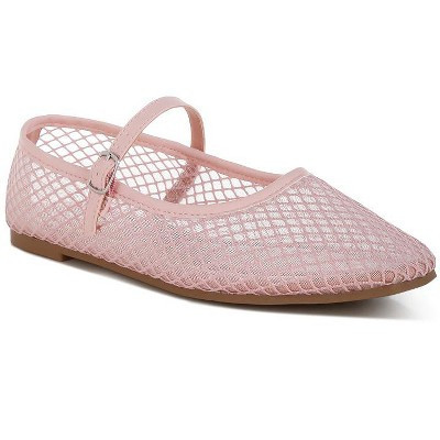London Rag Womens Averona Mesh Mary Jane Flats 9.5 | Target