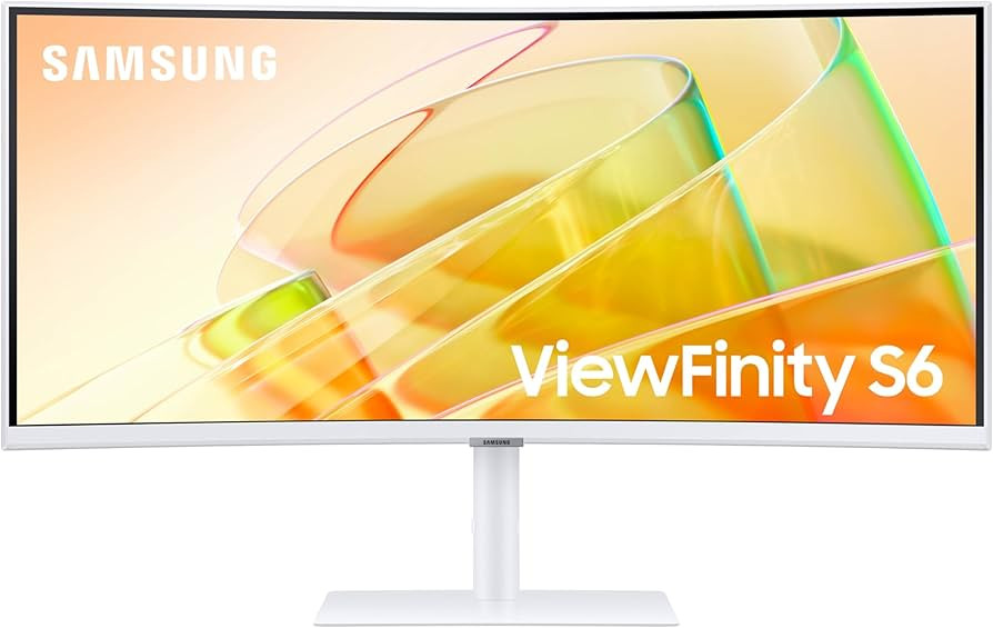 SAMSUNG 34-Inch ViewFinity S65TC Series Ultra-WQHD 1000R Curved Computer Monitor, HDR10, 100Hz, A... | Amazon (US)