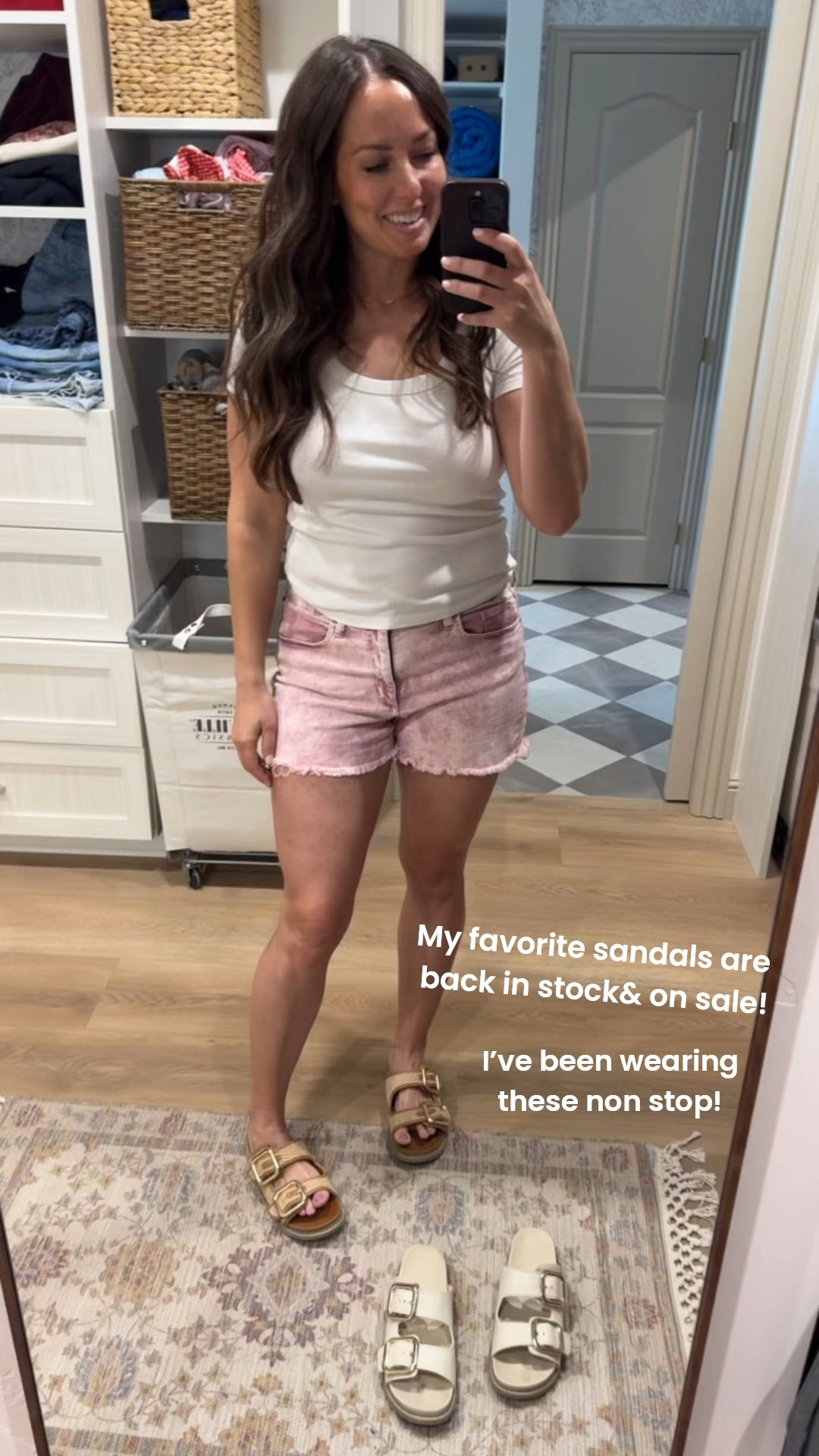 My favorite sandals I have been wearing non stop for weeks are back in stock and on SALE! 

#LTKSeasonal