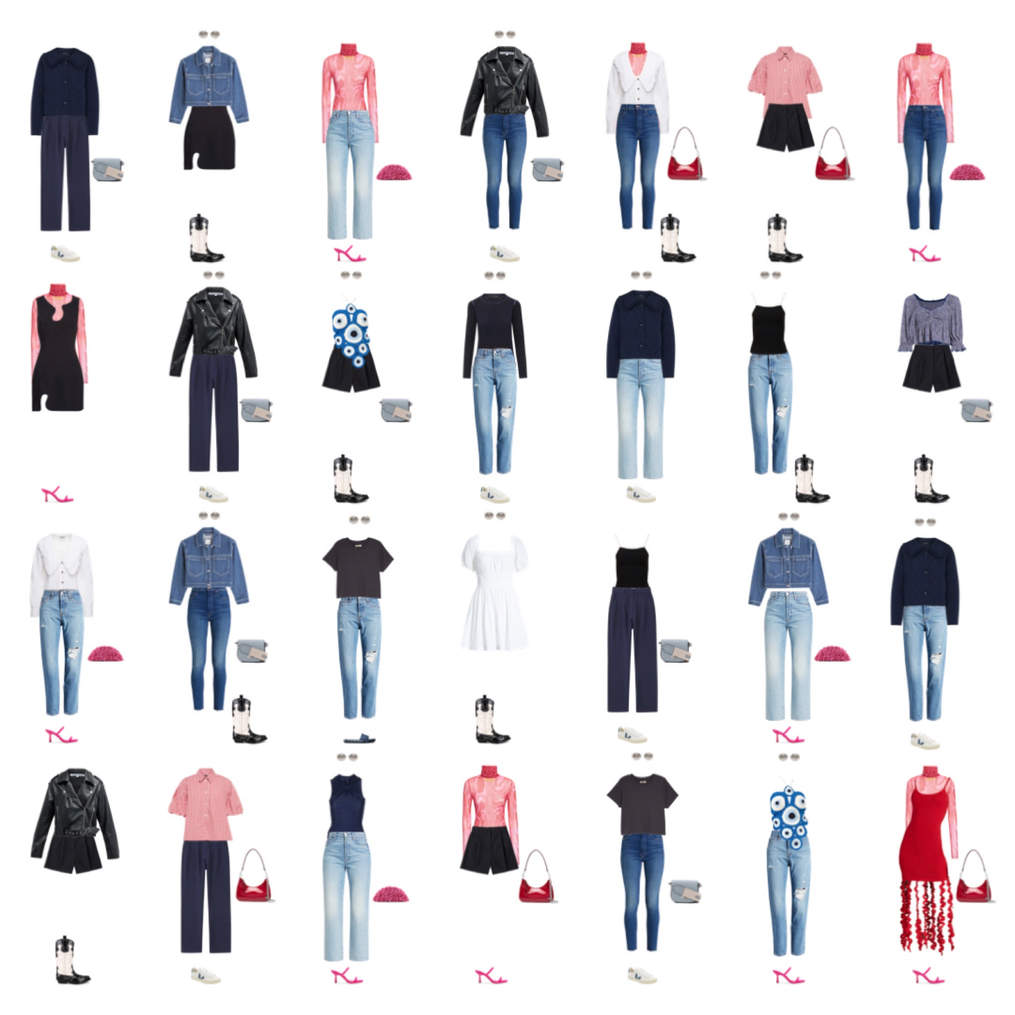 Check out this spring capsule wardrobe for the winter color type! This capsule was inspired by the Soft Gamine body type and essence 🥰 Find me on YouTube to learn more!

#LTKSeasonal