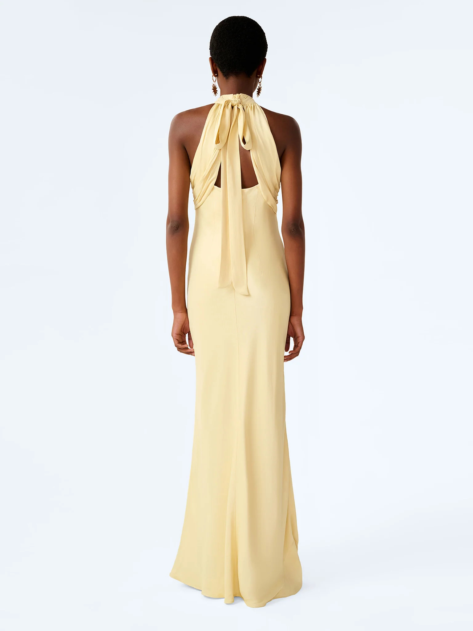 Milos Dress in Double Cream | OMNES UK