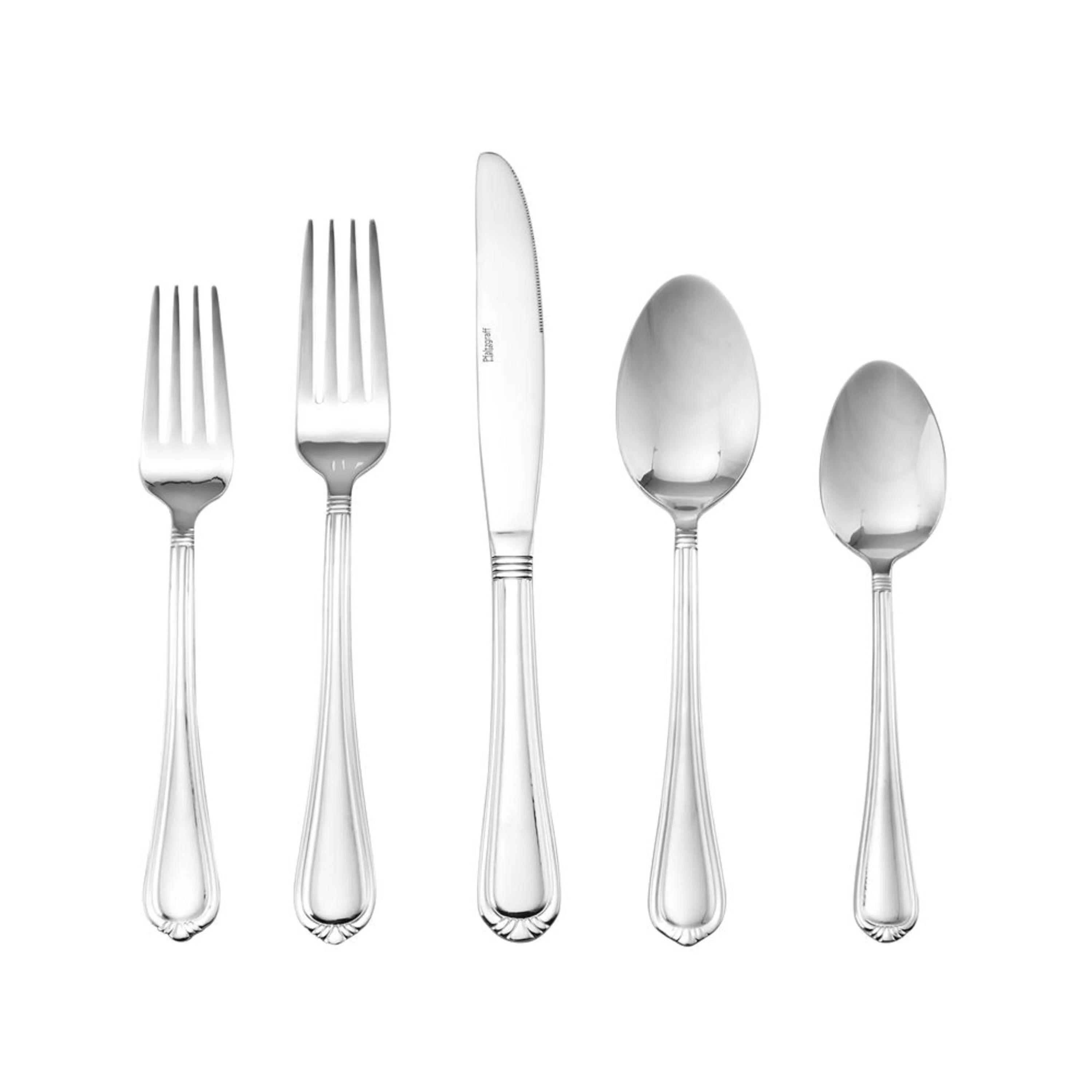 Pfaltzgraff 18.0 Stainless Steel Nouveau Set of 42,, Service of | Walmart (US)