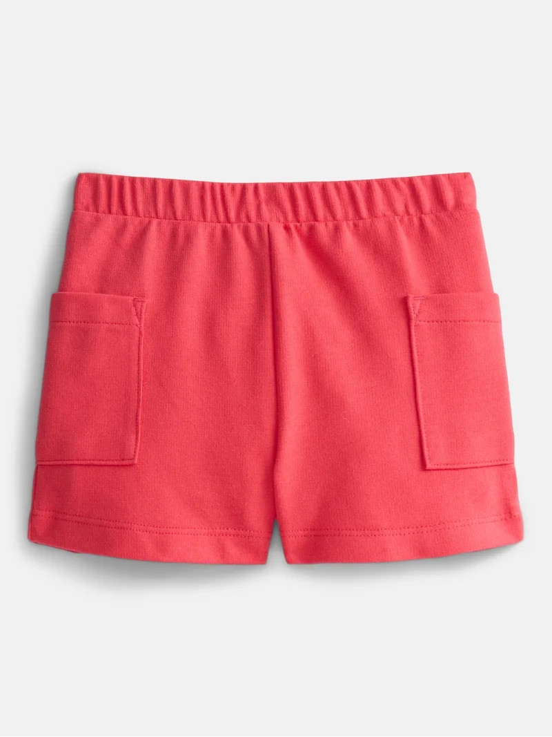 Wonder Nation Toddler Girls' Cargo Shorts, Sizes 18M-5T | Walmart (US)