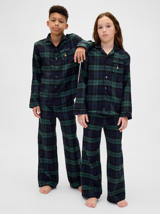 Kids Recycled Flannel PJ Set | Gap (US)