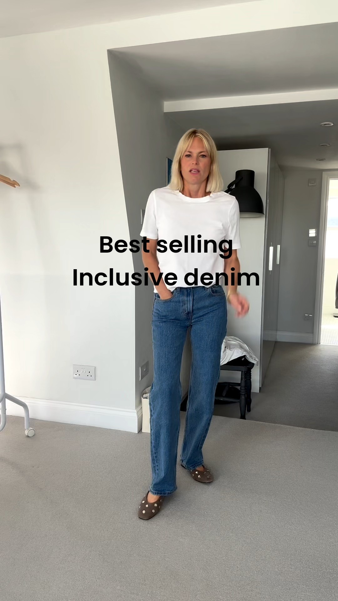 This is a best selling Jean for a reason - inclusive sizing from 23-38” waist and in various leg lengths from extra short to short, regular and long… 

Lots of washes/colours/prints available too 

It’s a full length straight leg style so is a great one to try if you’ve struggled with wide legs feeling too voluminous. 

I have a mix of 23/24 in short and extra short on this post. It’s a relaxed style but I prefer a neater fit so liked the 23 on me better but just depends what look you’re after  

Jeans 
Denim 
Autumn outfits 

#LTKjeans #LTKautumn #LTKuk