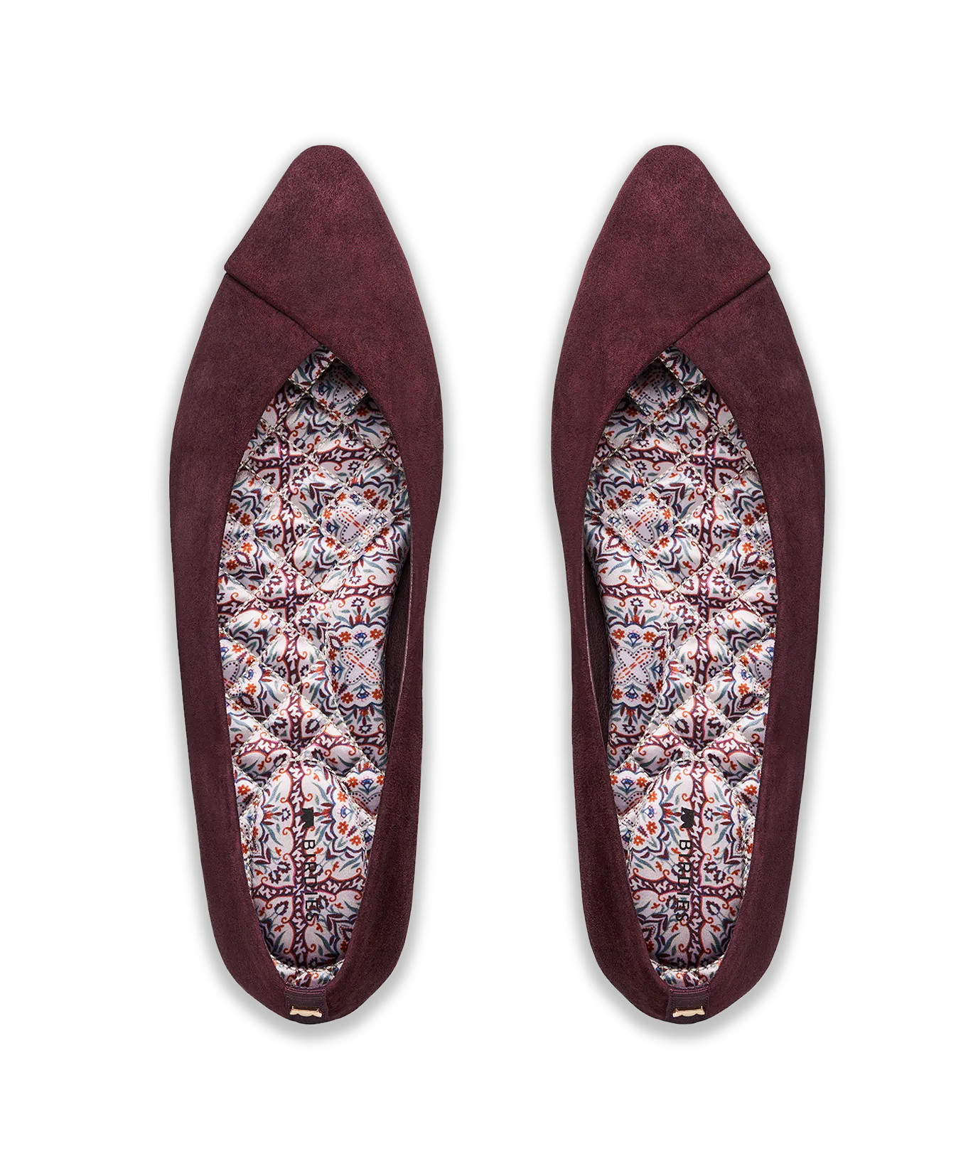 The Goldfinch - Mulberry Suede | BIRDIES