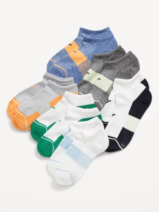 Ankle Go-Dry Performance Socks 6-Pack for Boys | Old Navy (CA)