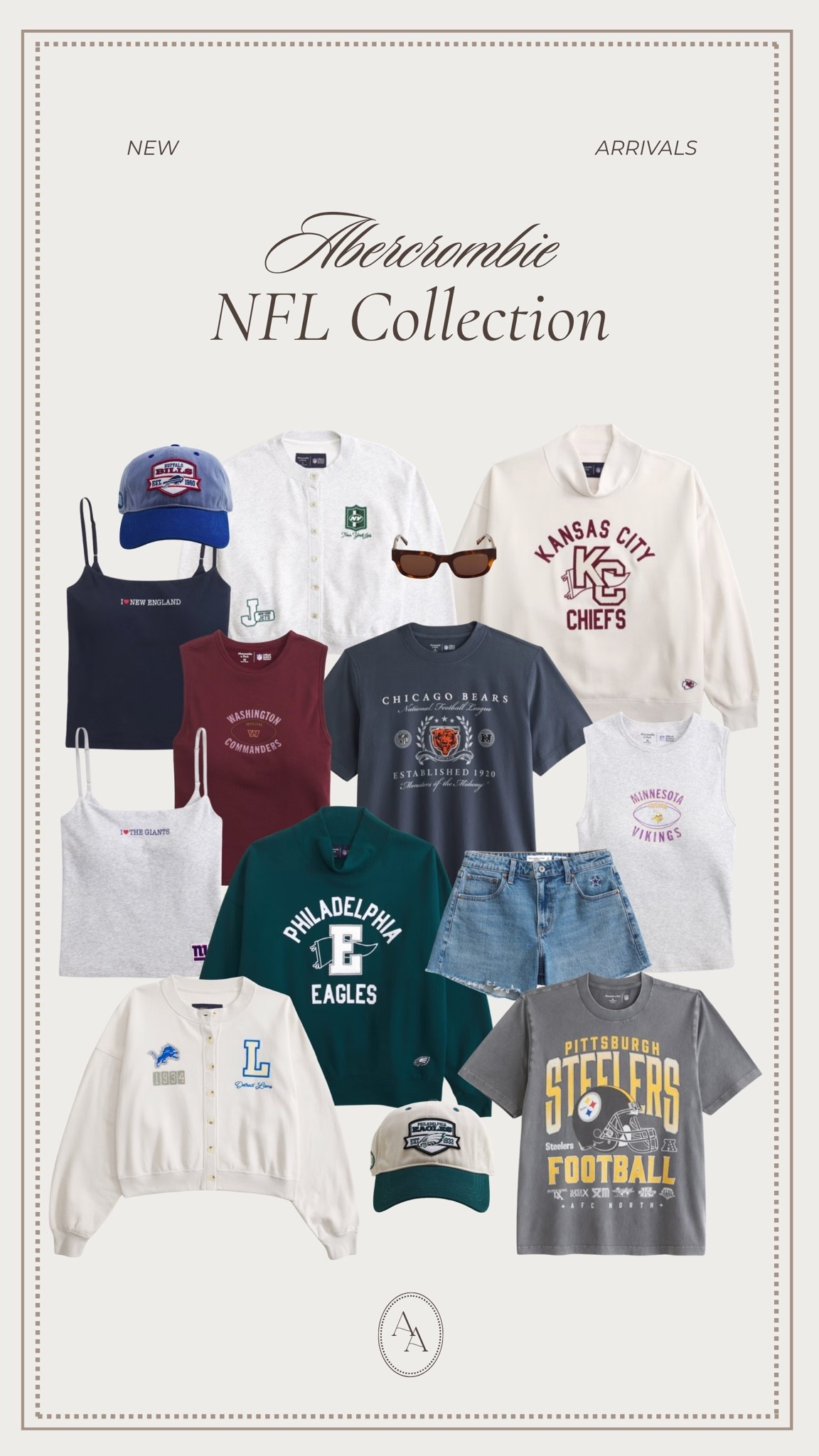 Abercrombie x NFL Collection just dropped! Shop merch for all teams & get game day ready for fall. They also have styles for baby + kids!

#LTKootd #LTKSeasonal #LTKActive
