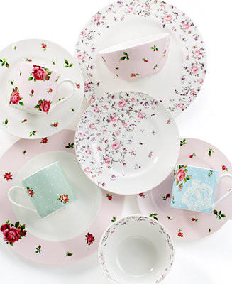 Royal Albert New Country Roses Dinnerware Collection - Macy's | Macy's