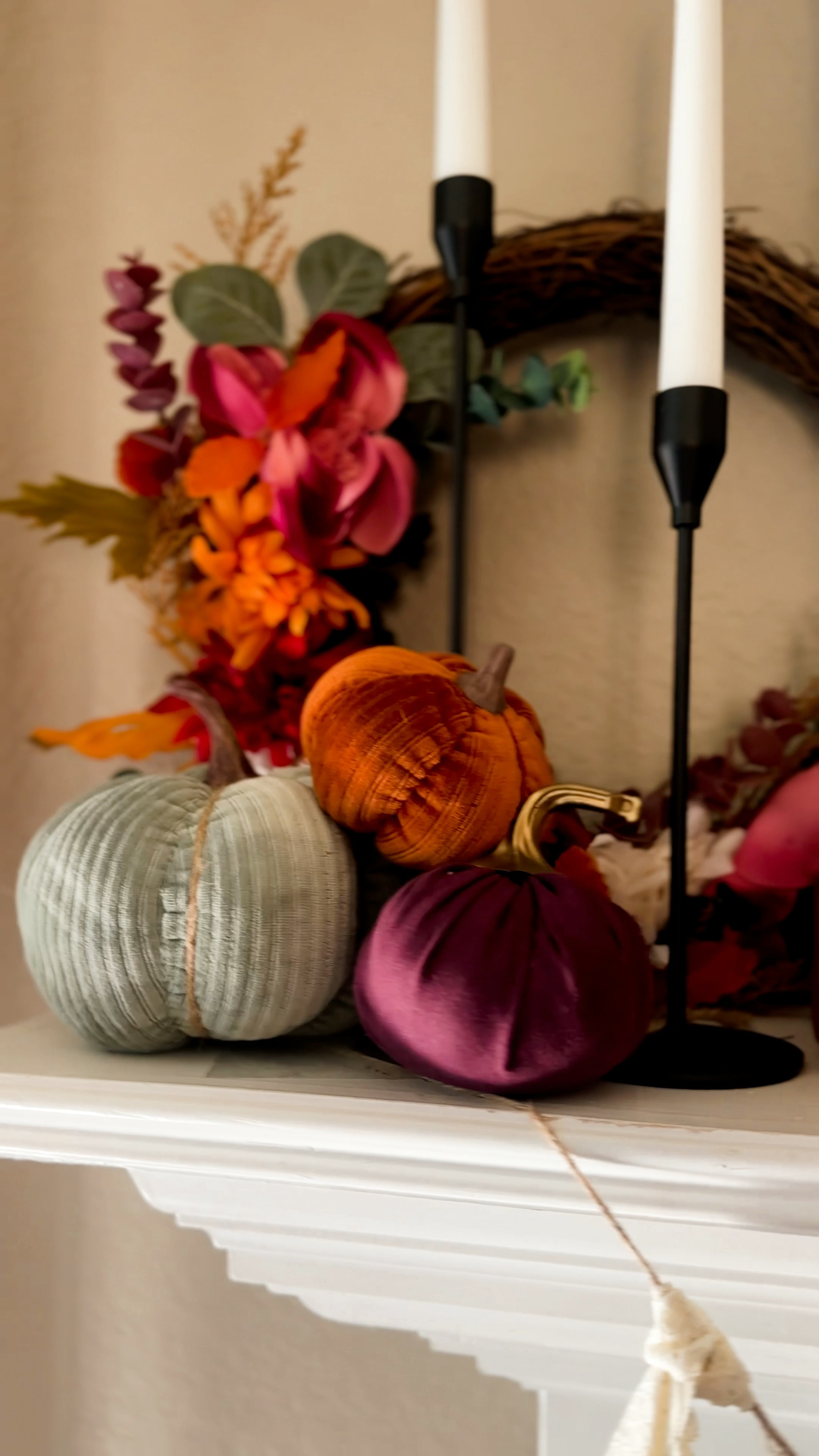 Fall mantle 🍂
I linked as many similar items as I could—use as inspo for your fall transition mantle 👀 

#LTKHoliday #LTKHome #LTKFindsUnder50