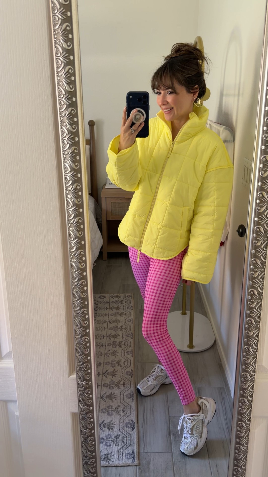 New Target active that actually makes me want to get dressed and leave the house.
Lightweight quilted jacket, flattering leggings, and sneakers I can wear for errands, walks, and mom life days that turn into everything else.

Comfortable, cute, and very repeatable — which is basically my only requirement lately.

#LTKActive #LTKPetite