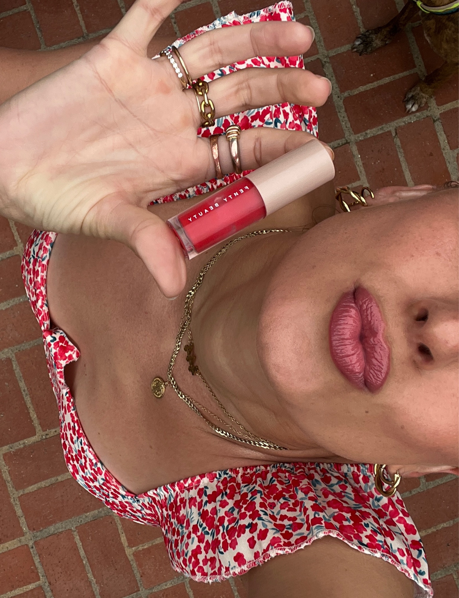 hot cherry lip plumper by fenty beauty! incredible color, the lip plump is comfortable and doesn’t sting. highly recommend◡̈ xoxo byeee

#LTKBeauty #LTKSaleAlert #LTKGiftGuide