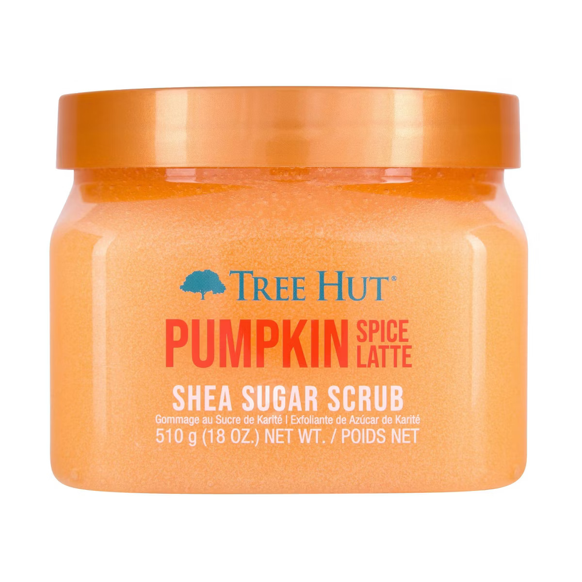 Tree Hut Pumpkin Spice Latte Shea Sugar, Clove, Vanilla & Cinnamon Body Scrub - 18oz | Target