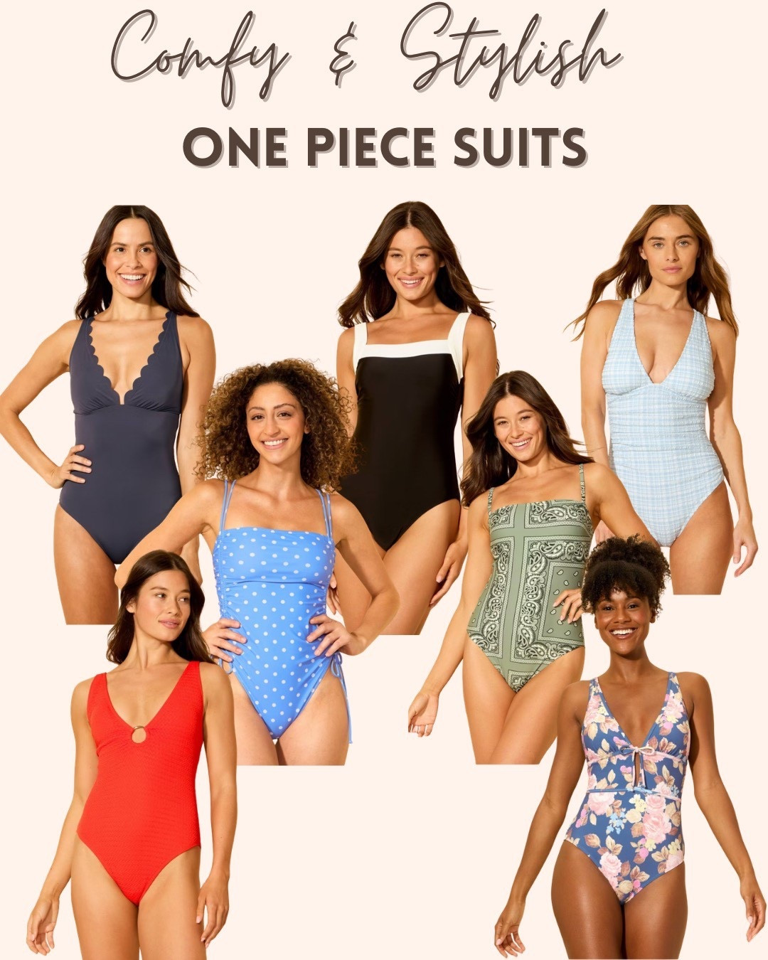 The cutest one piece suits for summer time! 

#LTKSwim #LTKSeasonal #LTKootd