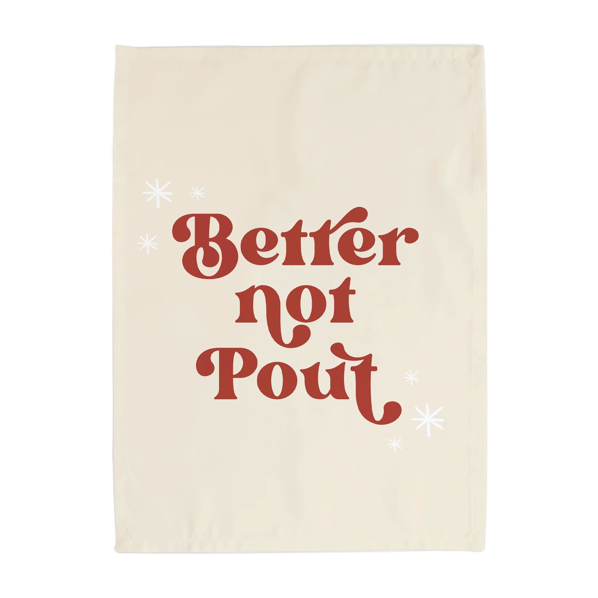 {Neutral} Better Not Pout Banner | Hunny Prints
