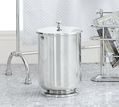 Mercer Polished Nickel Bathroom Accessories | Pottery Barn (US)