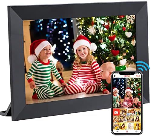 Ikismet Digital Picture Frame 10.1 Inch WiFi Digital Photo Frame with 16GB Storage, HD Touch Scre... | Amazon (US)