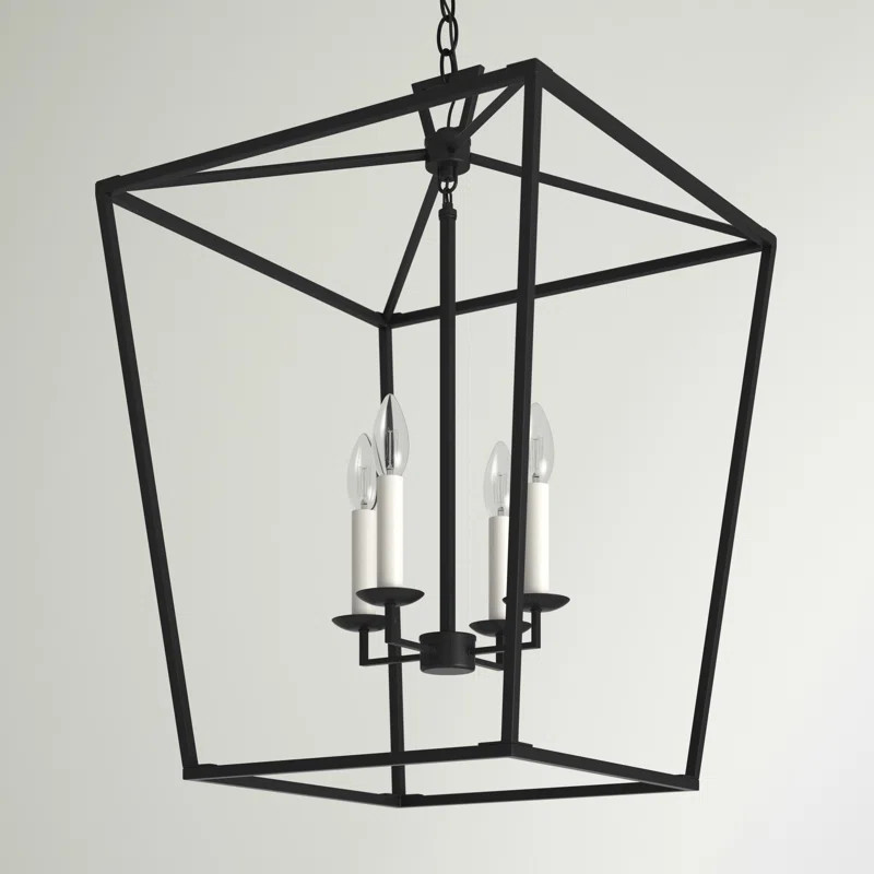Sand & Stable™ Tari 4 - Light Lantern Rectangle Chandelier & Reviews | Wayfair | Wayfair North America