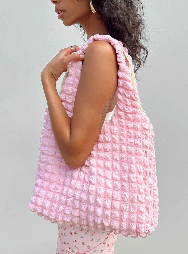 Melbourne Tote Bag Pink | Princess Polly US