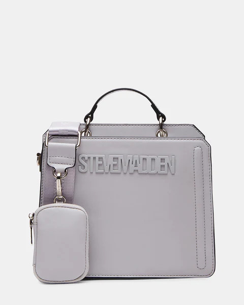 EVELYN BAG LIGHT GREY | Steve Madden (US)