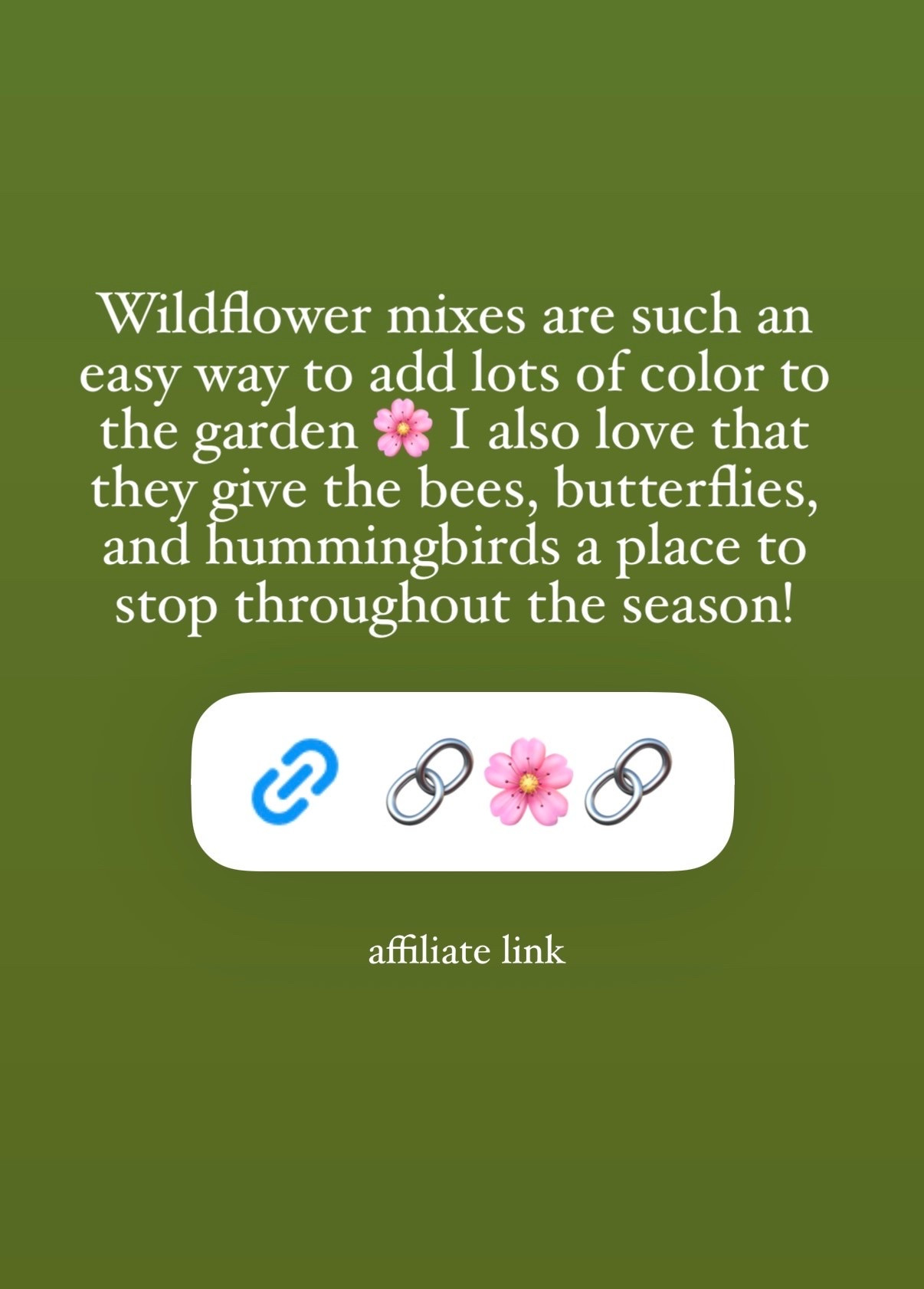 Wildflower mixes are such an easy way to add lots of color to the garden 🌸 I also love that they give the bees, butterflies, and hummingbirds a place to stop throughout the season!