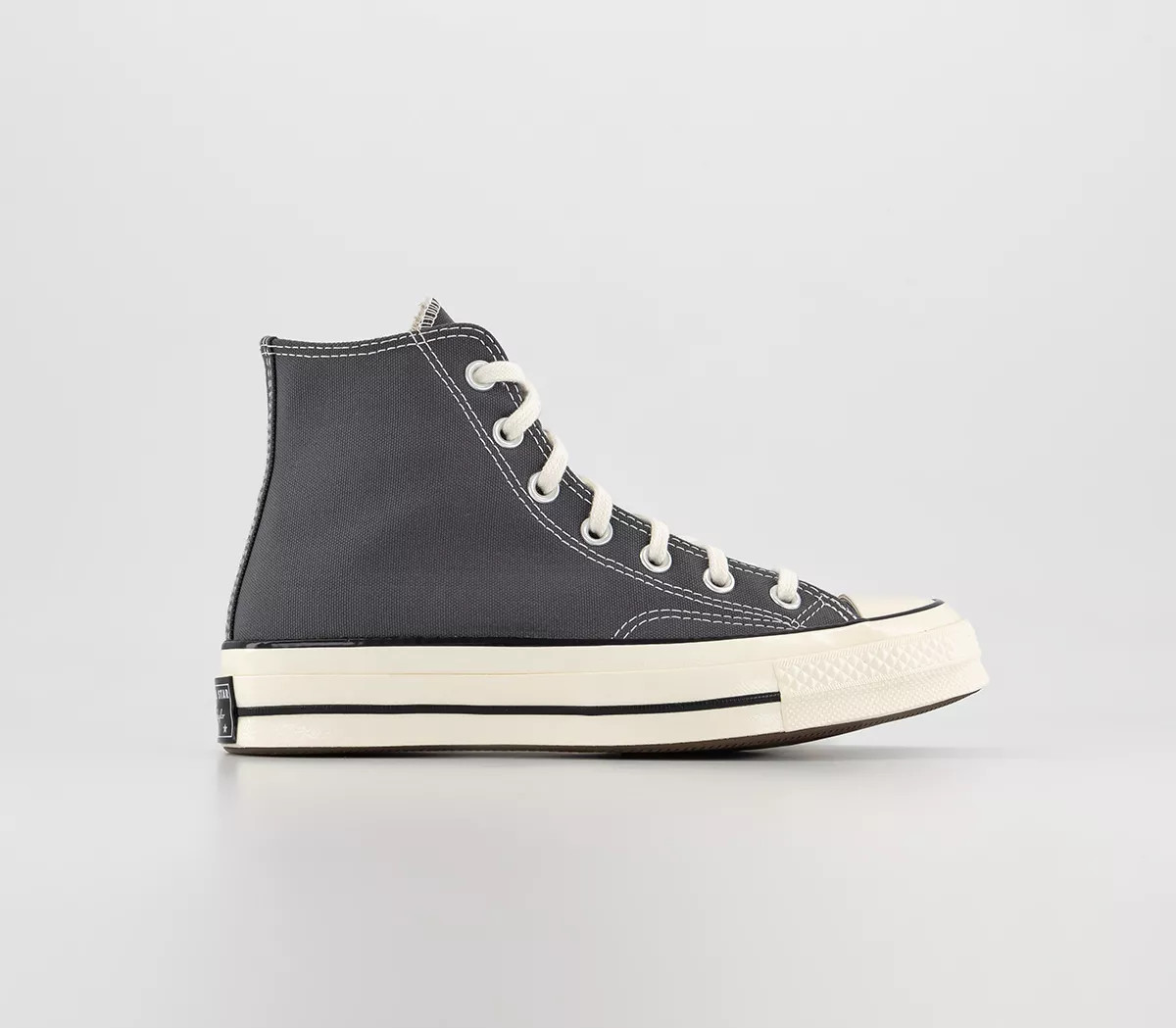 Converse
								All Star Chuck 70 Hi Trainers 
								Iron Grey Egret Black | OFFICE London (UK)