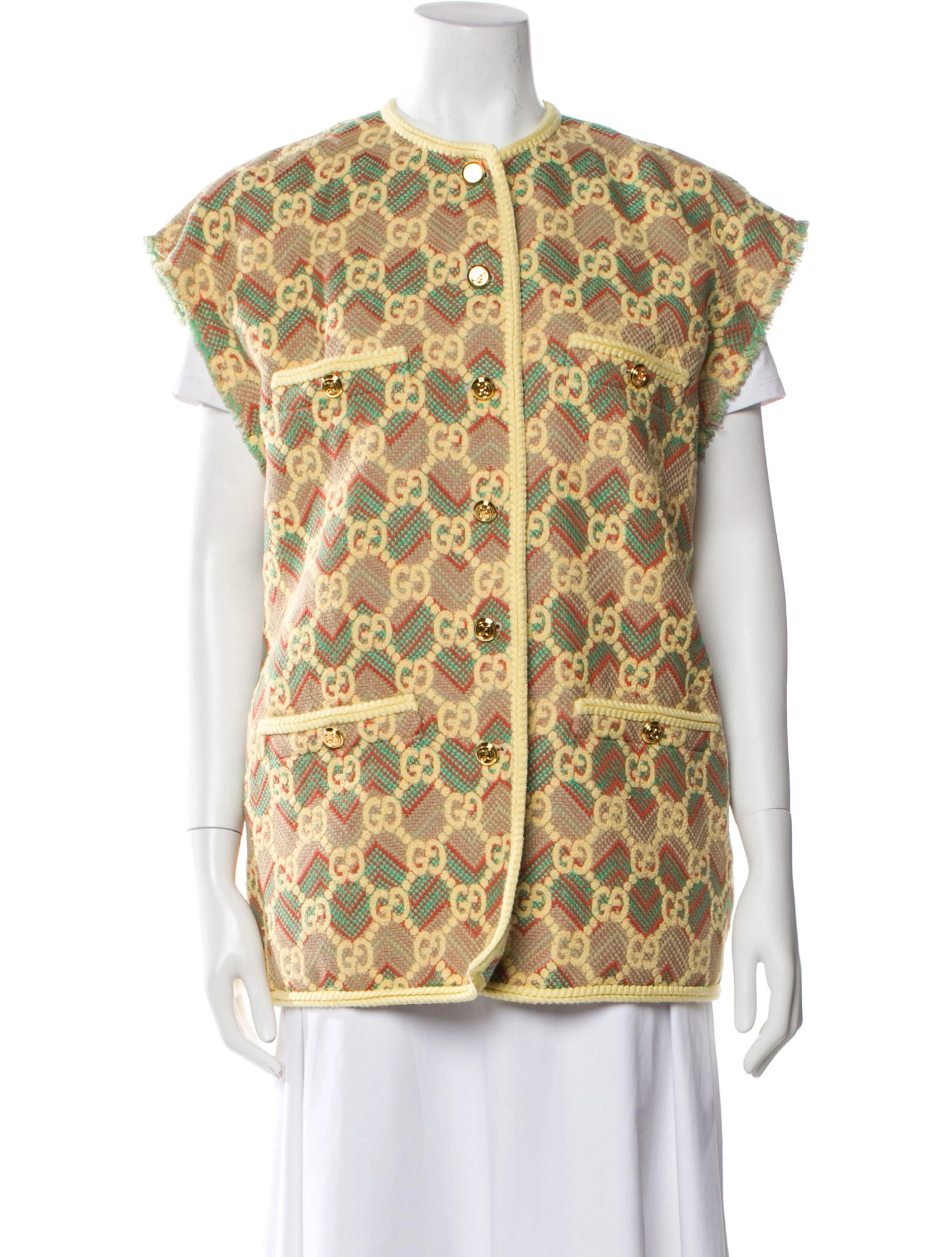 2023 Tweed Vest | The RealReal