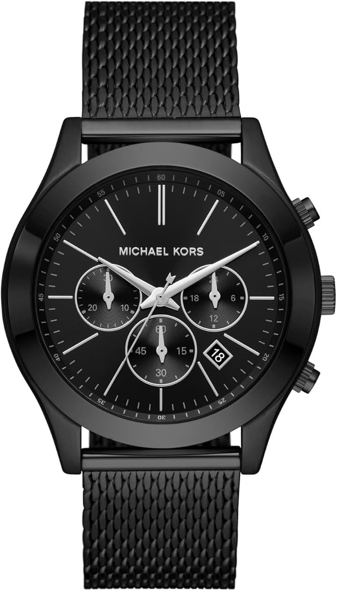 Michael Kors Oversized Slim Runway Men's Watch, Stainless Steel Watch for Men | Amazon (US)