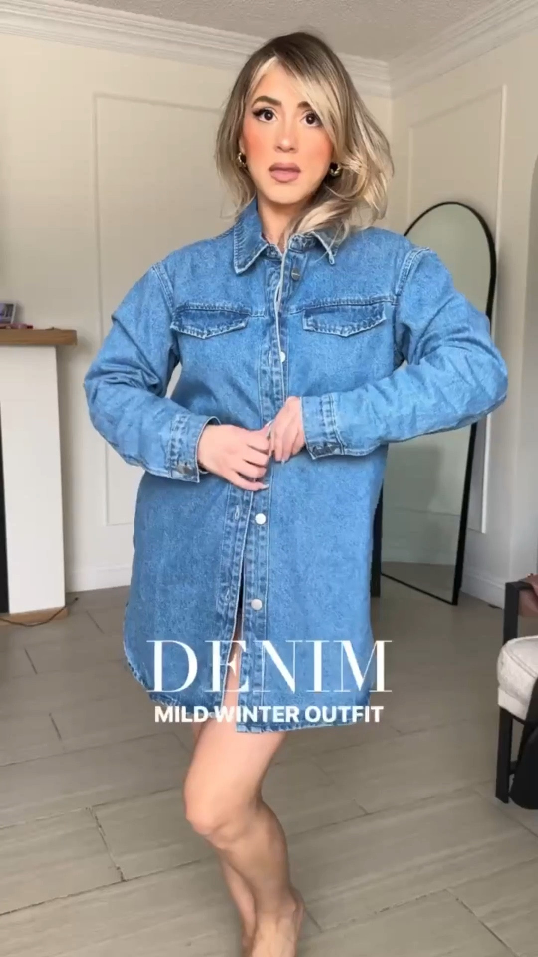 Denim winter outfit ❄️💫



#LTKootd #LTKgrwm #LTKHoliday