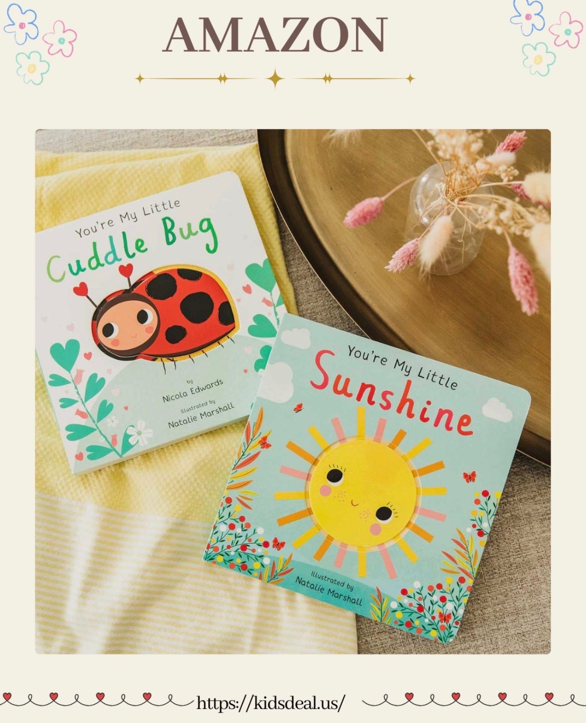 Sweet & Engaging Baby Books! 🐞☀️

Adorable board books with unique cut-out designs that bring ladybugs, bees, and butterflies to life!

Fun textures for little hands and rhyming text perfect for babies and toddlers.

Now 2nd book at 50% OFF—Get 2 for just $8! 🌟


#KidsBooks #BabyReading #RhymingStories #InteractiveBooks #CutOutDesign #LadybugLove #SunshineJoy  #BabyShowerGift #amazon 

 #LTKGiftGuide #LTKFamily

#LTKstorytime #LTKmomlife #LTKBaby