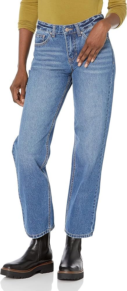 UNIONBAY Women's Lowrise Straight Leg Jean | Amazon (US)