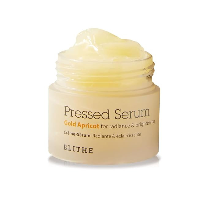 BLITHE Pressed Serum Gold Apricot | Glow Serum for Face | Glass Skin Korean Skincare & Face Moist... | Amazon (US)