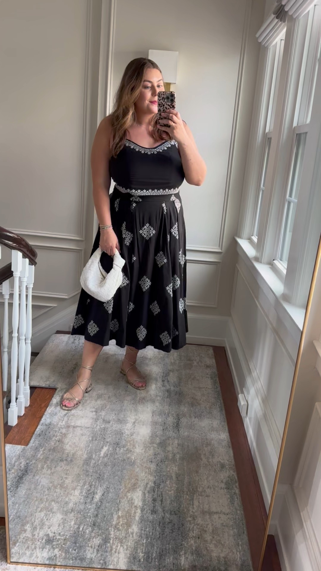 Wearing size 1 (14-16) in both top & skirt. 

#LTKPlusSize #LTKSeasonal #LTKStyleTip