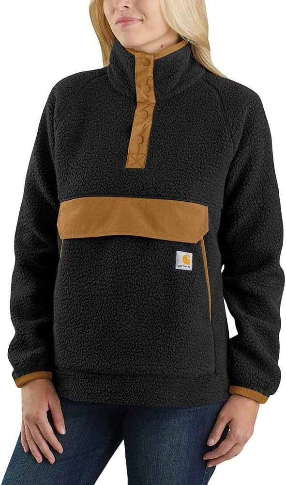 Carhartt Women's Relaxed Fit Fleece Pullover | Amazon (US)