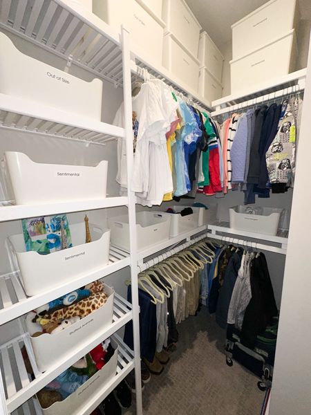Our favorite affordable closet bin 

#LTKKids #LTKFamily #LTKHome