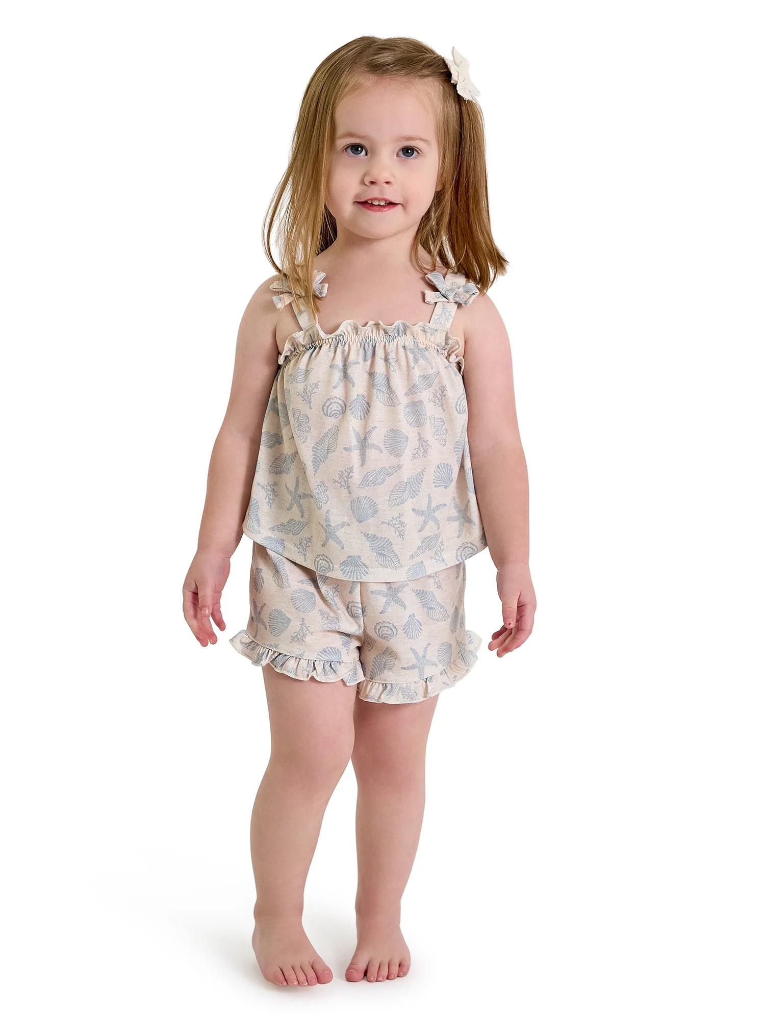 Modern Moments by Gerber Toddler Girl Pajama Set, 2-Piece, Sizes 12 Months - 5T | Walmart (US)