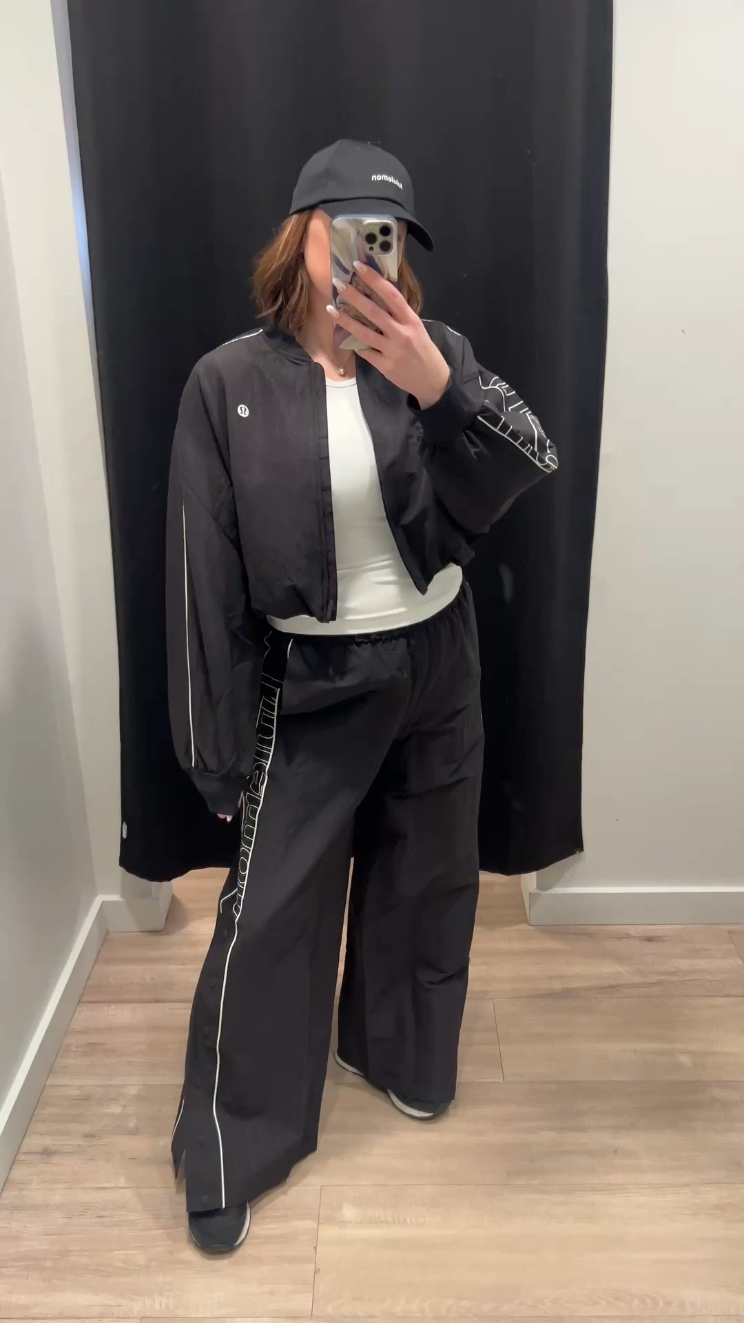 New at lululemon - wearing a medium in the jacket and large in the bottoms but could have sized down! 

#LTKMidsize #LTKfitnessgoals #LTKActive