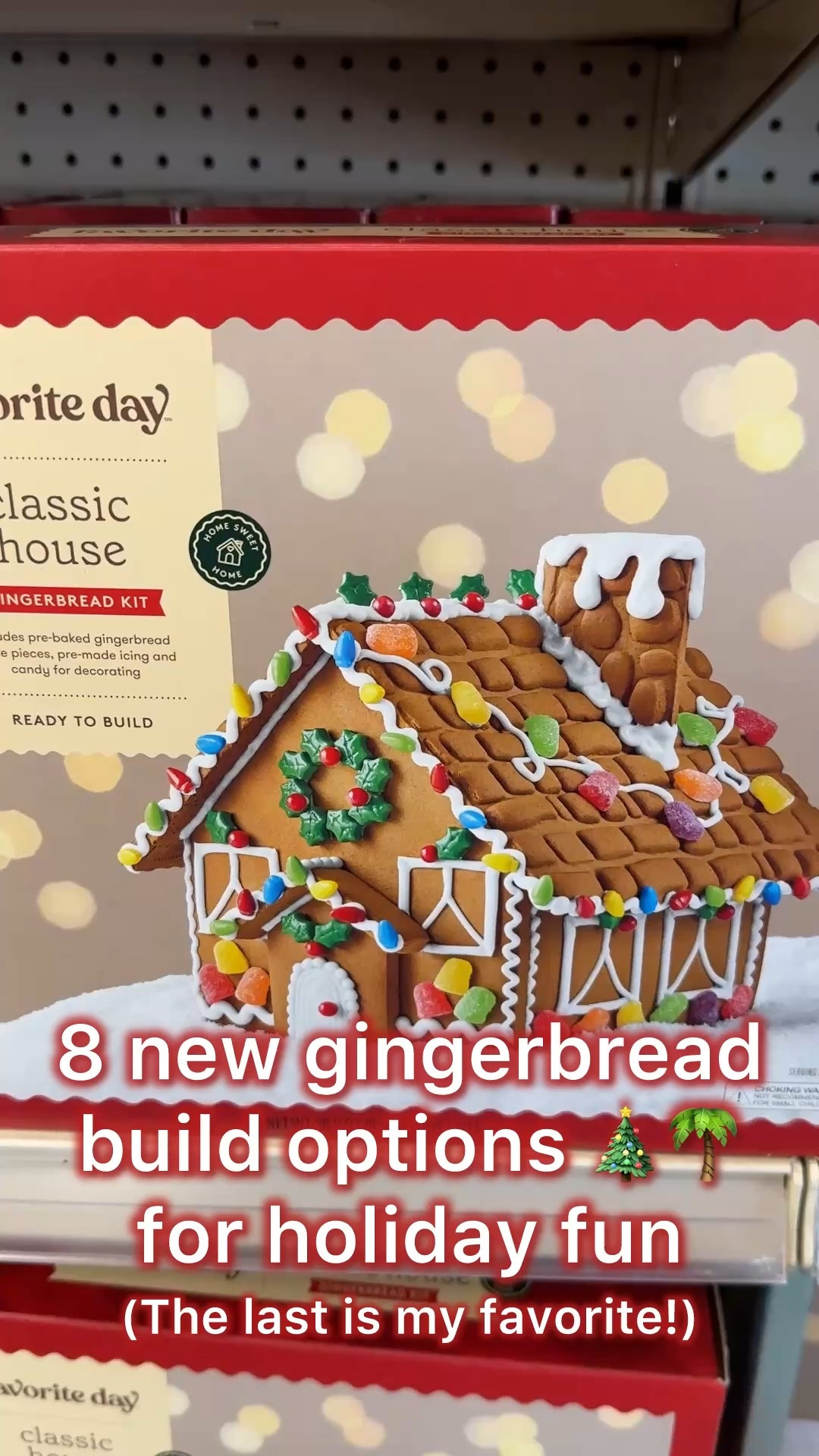 Festive gingerbread house creations to make with your family! The kids will love these 

#LTKFamily #LTKHoliday #LTKmomlife