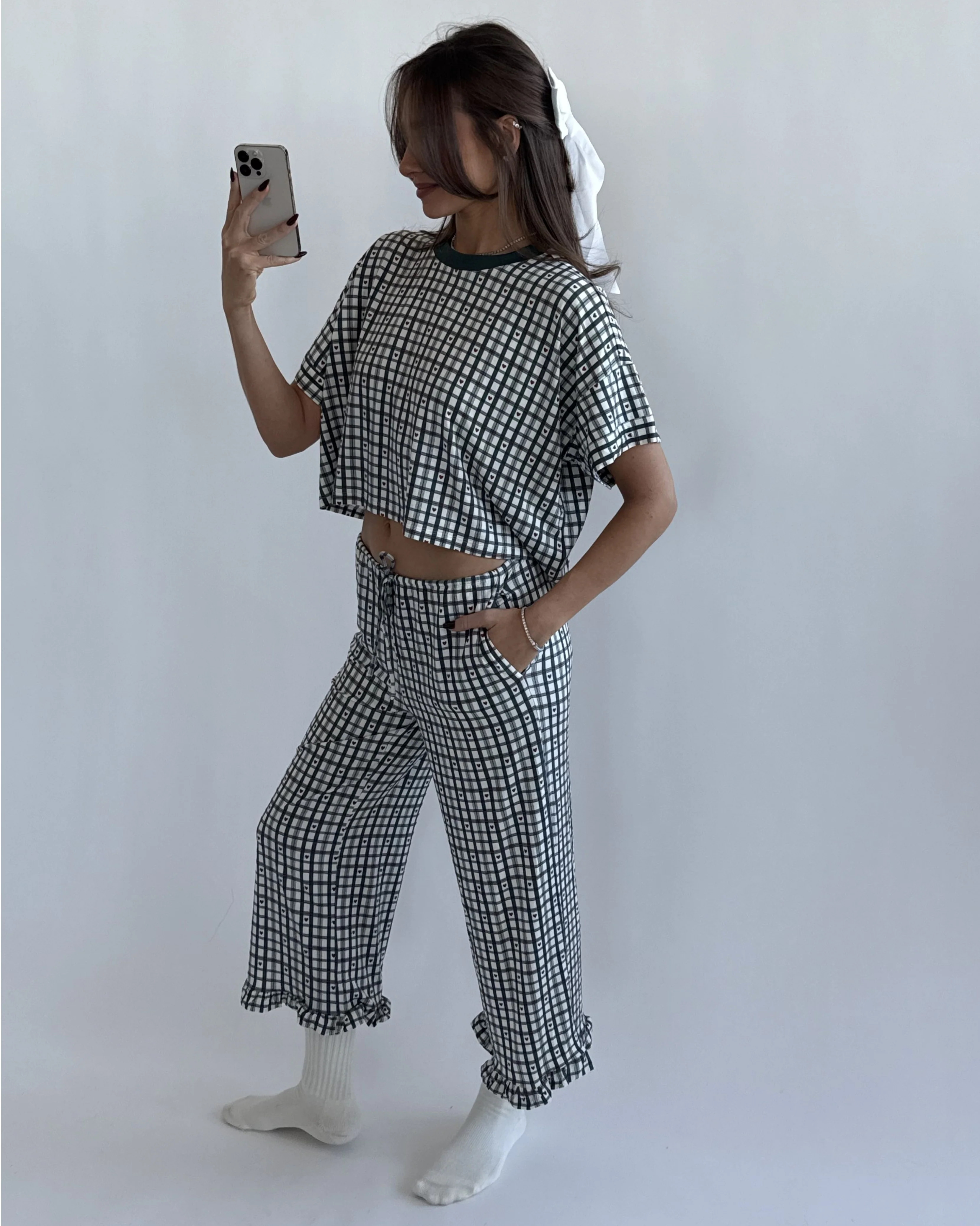 Ruffle Pull-On Pants | We Wore What