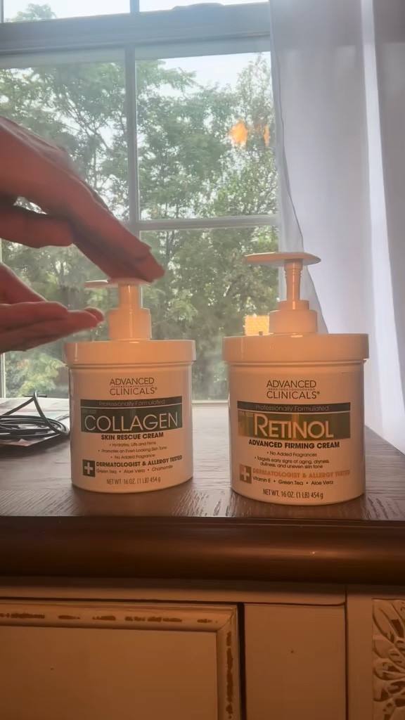 Skincare goes so far beyond just the face - idk about you, but I’m trying to keep ALL of this skin tight, firm, and healthy 🙌🏼
Advanced Clinicals collagen & retinol is part of my morning and night routine! - the set is on sale for under $30 at Target 🤍

#LTKskincare #LTKhealth #cellulite #wrinkles #beautyhacks #amazonfinds #under30

#LTKSaleAlert #LTKBeauty #LTKselfcare