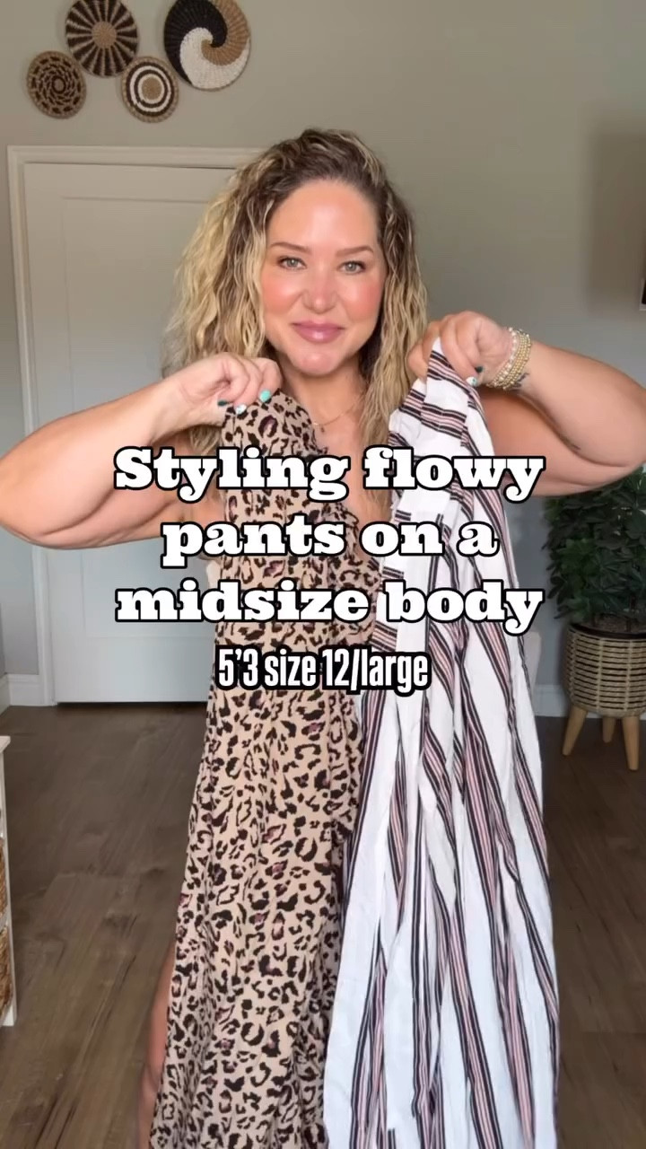Flowy pants are the way to go if you’re looking for long pants that are comfy and stylish! 

#LTKgrwm #LTKootd #LTKMidsize