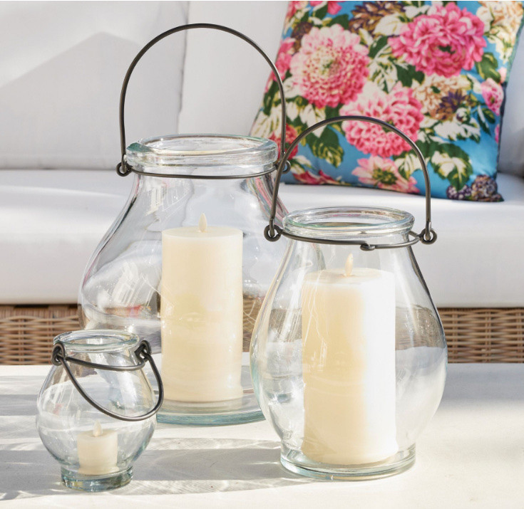 Home - ON SALE, these glass lanterns are so pretty and I love the different sizes.  


#homedecor #lantern #salefinds #potterybarn #under20 #budgetfriendly 

#LTKFindsUnder50 #LTKSaleAlert #LTKHome