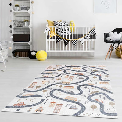 Mave Roads Washable Rug for Kids | Boutique Rugs