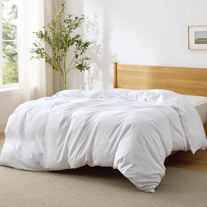 Bedsure Duvet Cover Queen Size - Only Includes 1 Duvet Cover (90"x90"), Hotel Luxury Soft Double ... | Amazon (US)