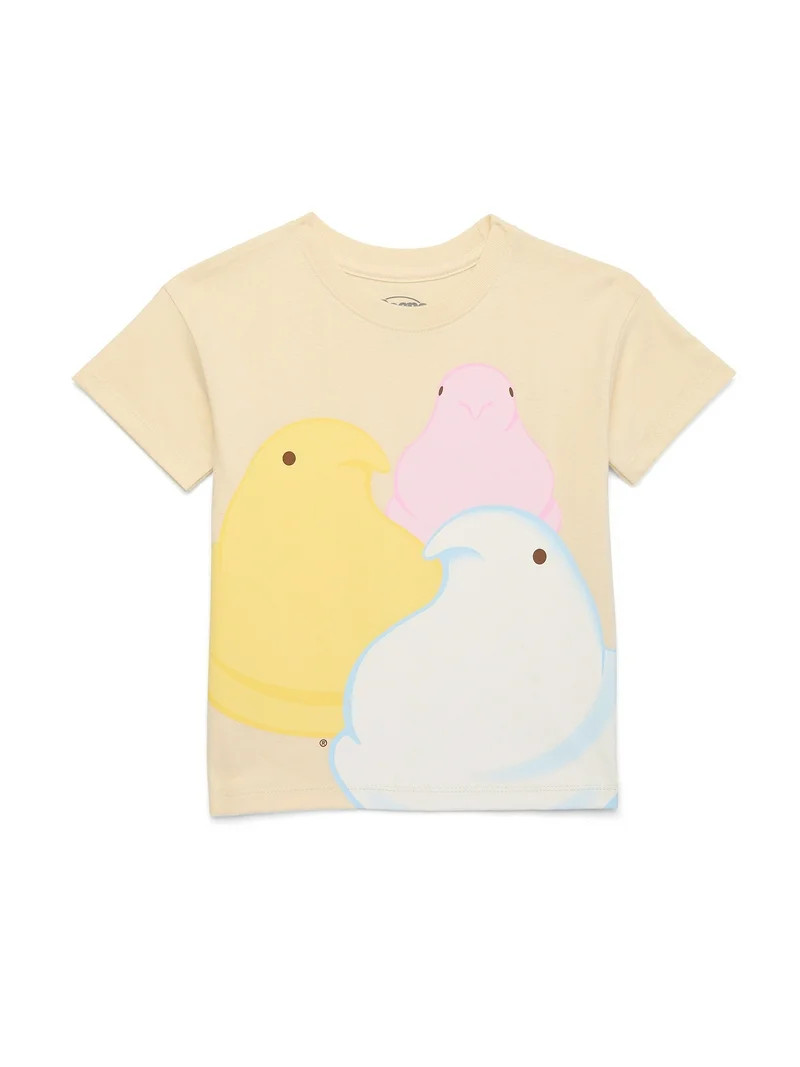 Peeps Toddler Girls Cotton Graphic Tee, Sizes 12M-5T | Walmart (US)